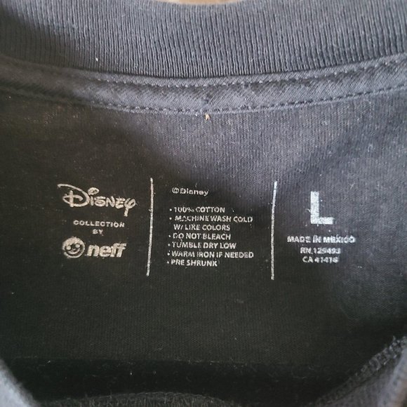 Disney Collection by NEFF Mickey Mouse 28 Graphic T-Shirt Size Large - Picture 6 of 11